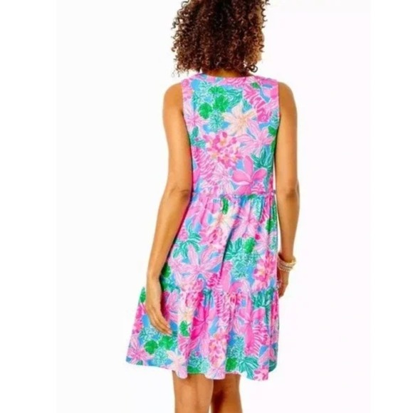 Lilly Pulitzer‎ NWOT Lorina Swing Dress - Size XXS - MSRP $108 - Picture 3 of 7